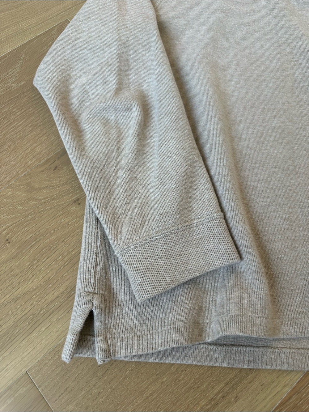 Men’s Cream Polo Ralph Lauren Pullover Quarter Zip Jacket Size XL Preppy Golf - Picture 2 of 5